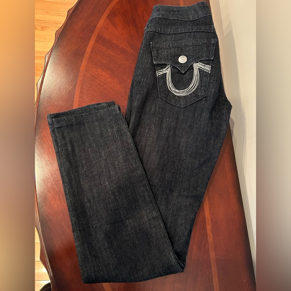 True Religion Vintage Y2K Jeans Made In USA with Signature Design